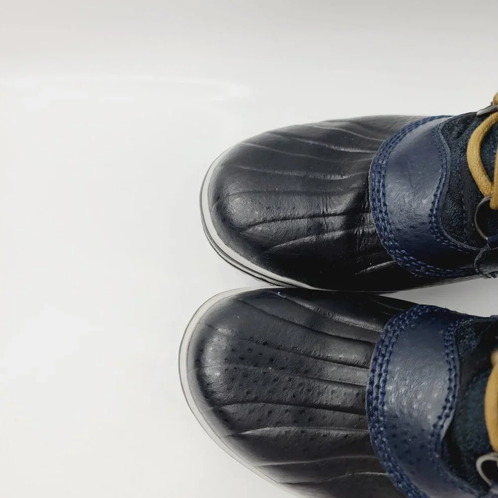 Sorel Women's Blue Black Tofino‎ II NL2584-464 Waterproof Winter Boots Size 8.5